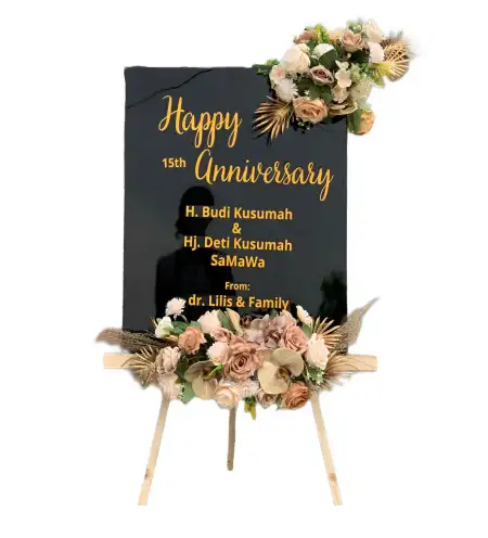 Papan Bunga Akrilik Wateskroyo