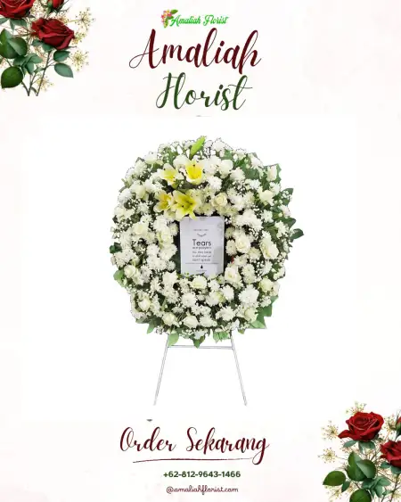 Krans Bunga Duka Wateskroyo